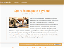 Tablet Screenshot of epiteszsport.hu